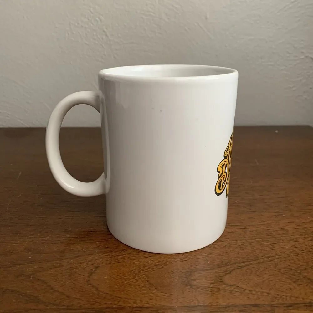 Harley Davidson Afganistan White Coffee Mug Cup